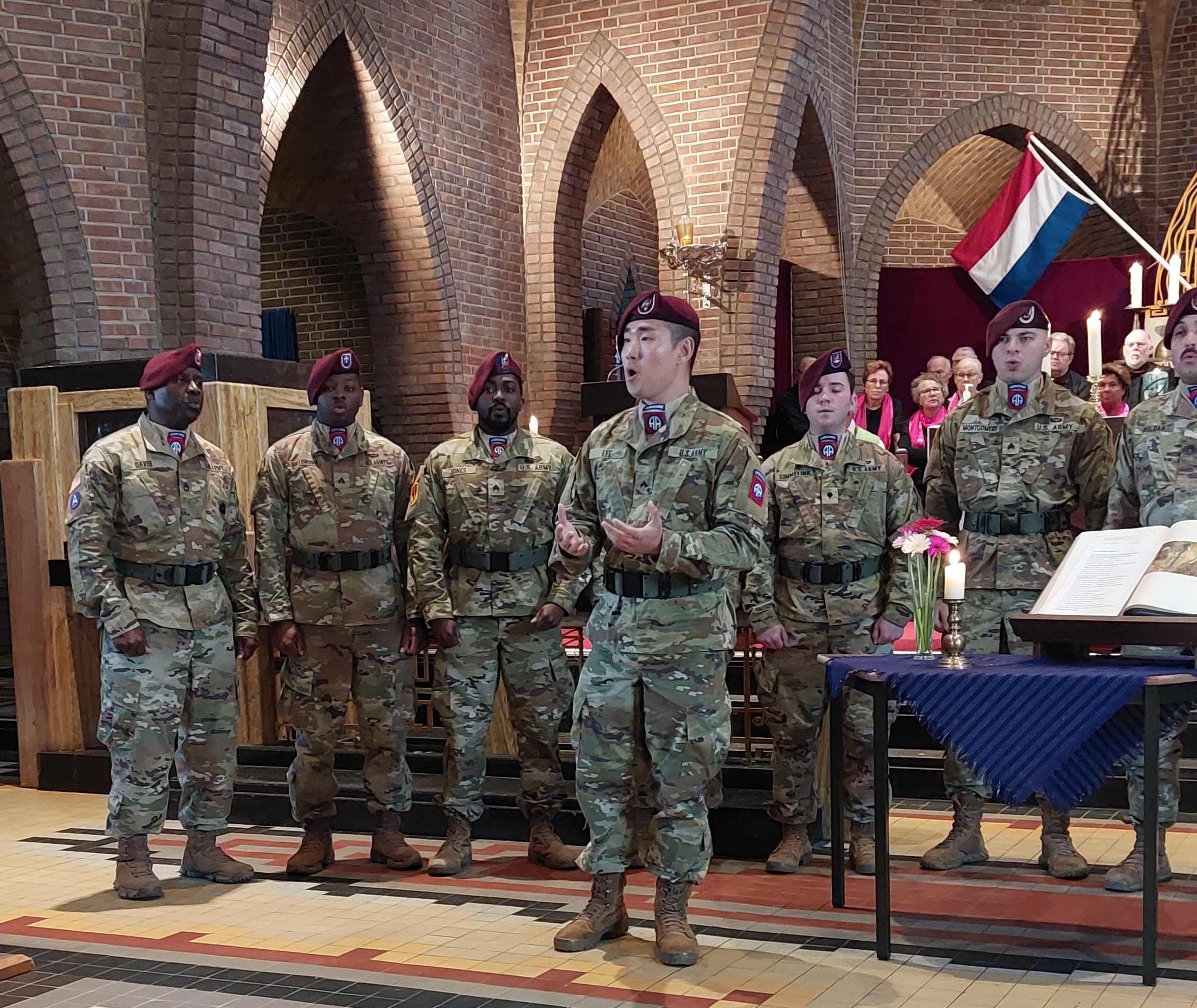 Koor van de 82e Airborne Division